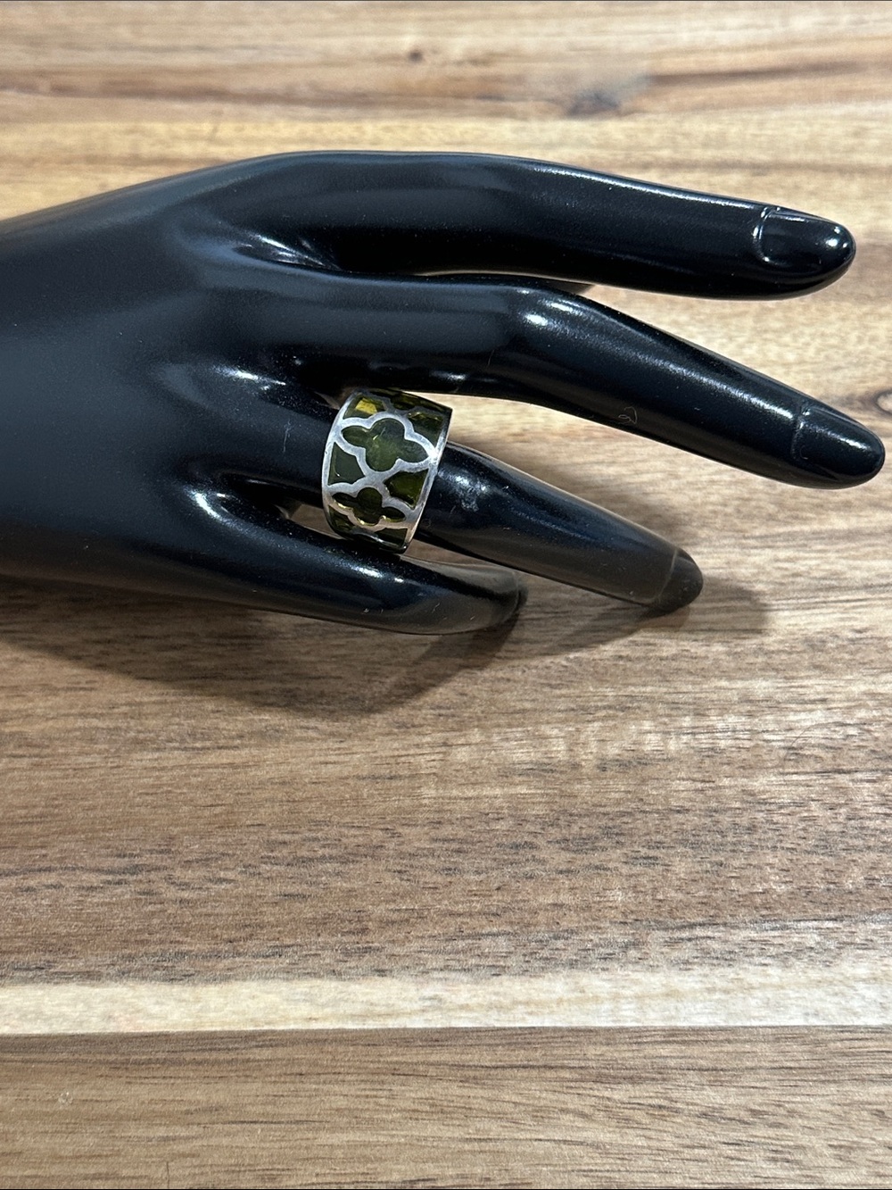Alan K sterling silver ring